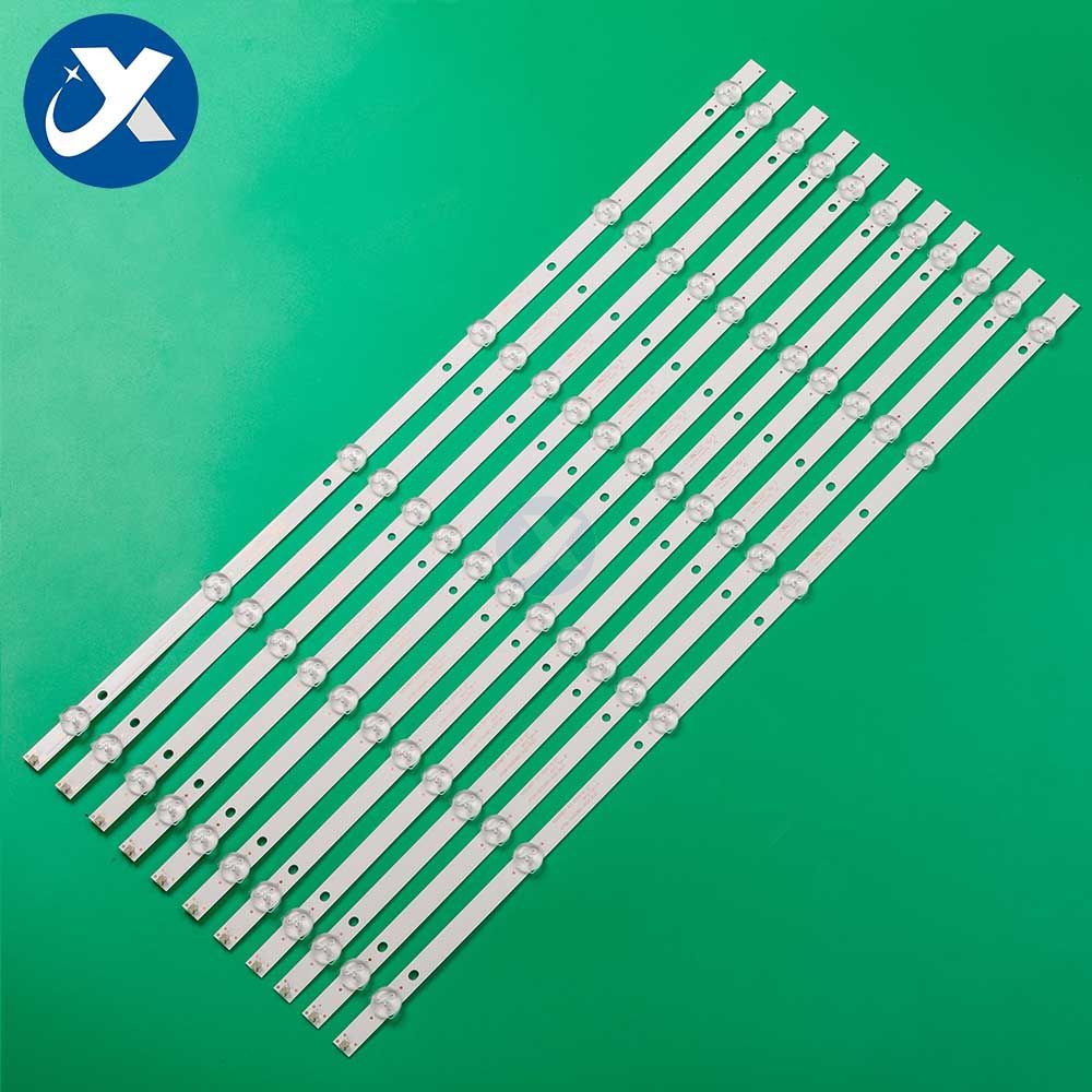 PHILIPS 55 inch K55WD7 12Pcs Set PHILIPS K55WD7 Led Backlight Strip for 55 LCD TV Replacement kits