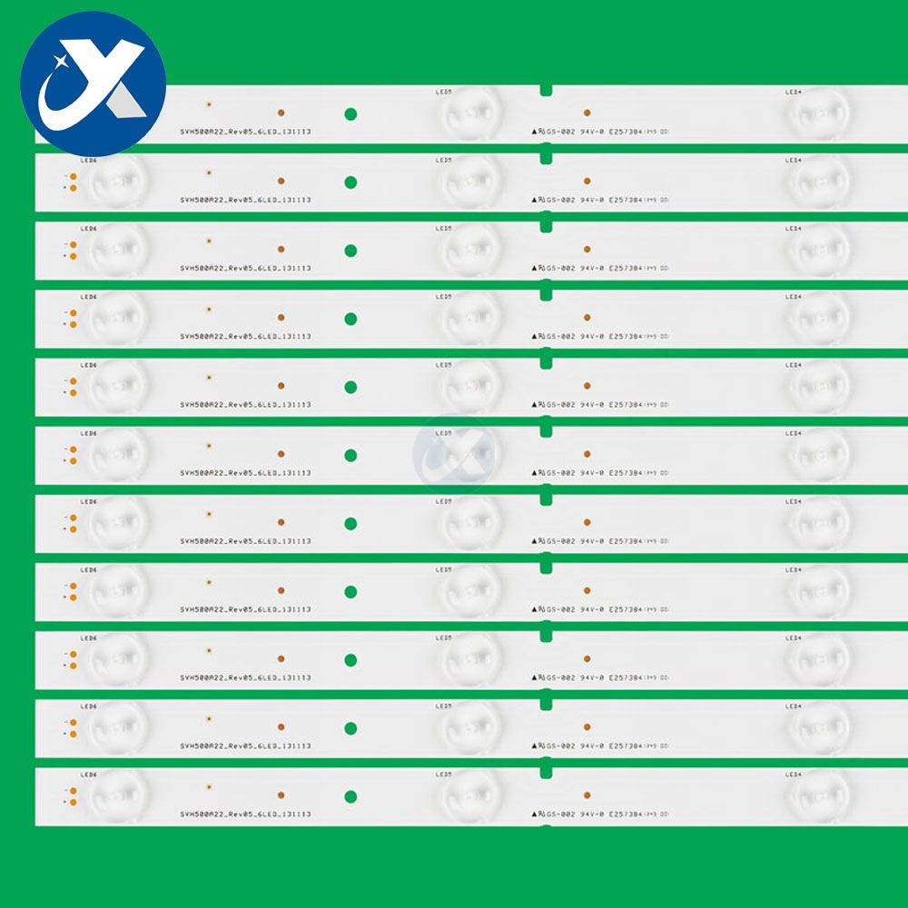 SVH500A22 Tv Backlight Led Strips for Hisense 50 inch LCD TV Repair Parts kits