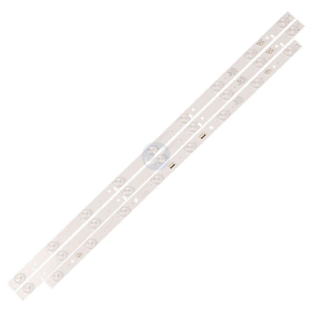 TCL LED315D8-ZC14-03(A) LED315D9-ZC14-03(A) 32inch A:558mm 8led B:632mm 3V 9led 3pcs/set TV Backlight Strip XY-0620-SET