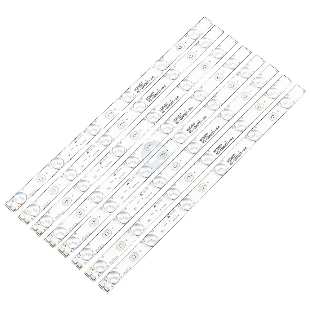 TCL 4C-LB400T-YH1 40inch 399mm 6V 6led 8pcs/set LED TV Backlight strip XY-0642