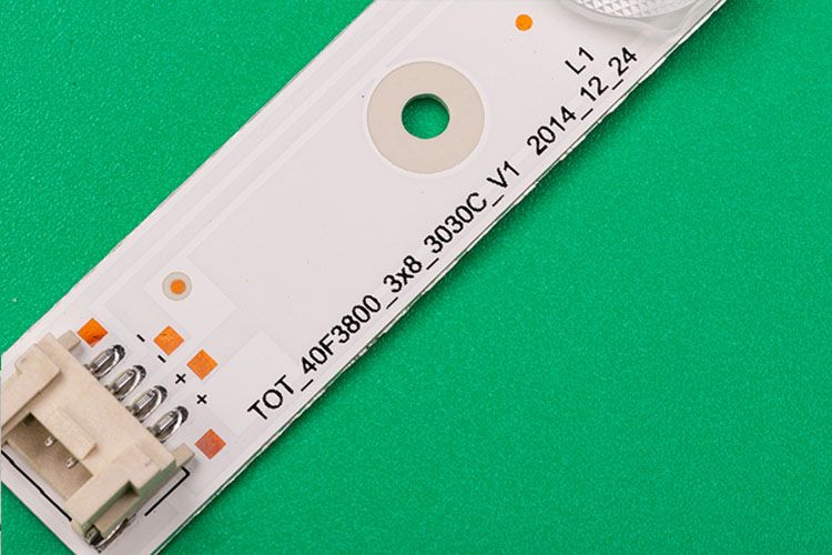 8pcs LED Backlight Strips For TCL 48" TVs – 4C-LB4805-YHEX2, Fits L48F1620E & L48F3303B