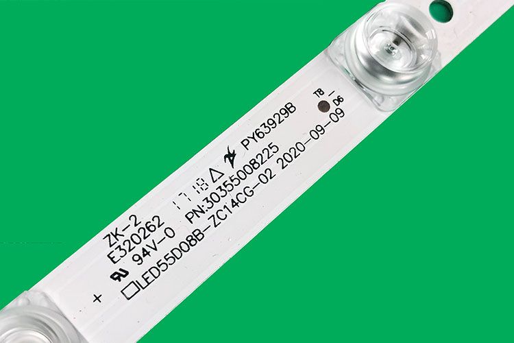 LED55D07A/B-ZC14CG-02 LED Backlight Strips Set for JVC 55'' Smart LED TV LT-55C550