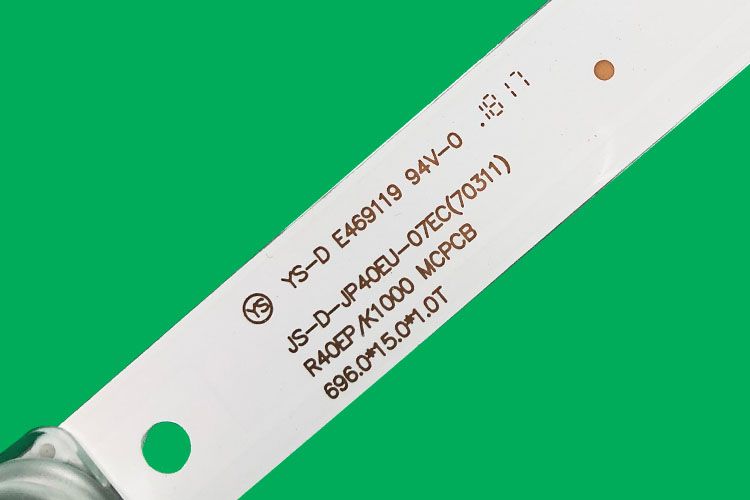 TCL JS-D-JP40EU-071EC E40EP-K1000-MPCPCB Backlight Strip