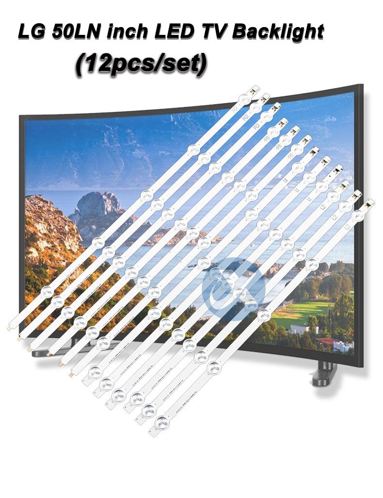 LG 50LN  50'' ROW2.1 REV 0.4 1 R1-TYPE 6916L-1273A 509mm 495mm  536mm  468mm 3v 1w 3L1 3R1 3L2 3R2 TV Backlight Strip XY-0016-SET