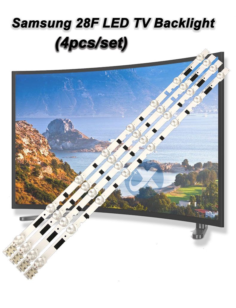 Samsung 28F  D2GE-280SC0-R3(12.12.27) 558mm 3v 1w  8led 4pcs/set TV Backlight Strip XY-0040