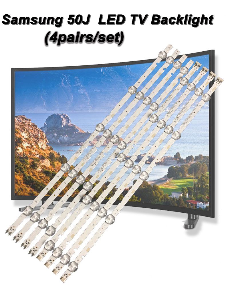 Samsung  50J 2015 SVS50 FHD FCOM L5 LM41-00470A 487mm  3v  5led  4pairs/set TV Backlight Strip XY-0055-SET