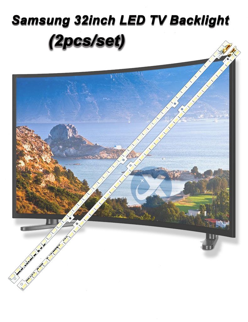 Samsung 32D 2011SVS32-FHD-5K6K-RIGHT JVG4-320SMB-R2[10,12,08] 440mm 6v 2w 62led 2pcs/set TV ELED Backlight Strip ELED-0007