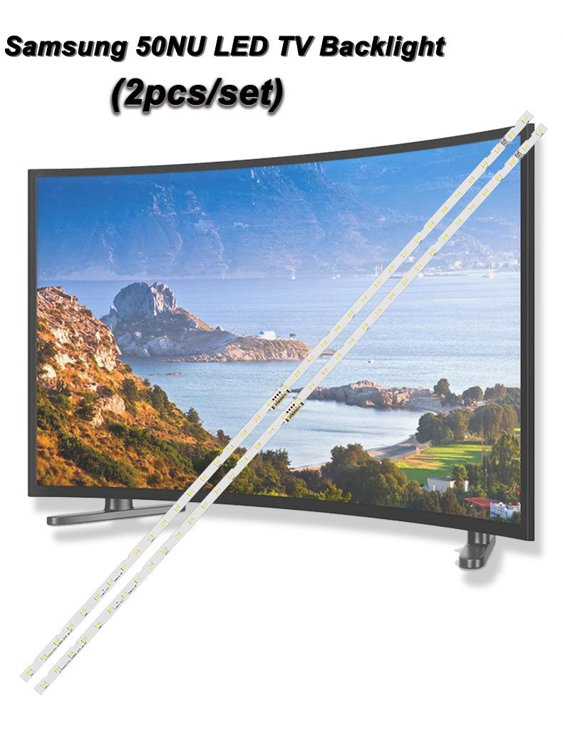 Samsung 50NU JL.E500K2330-408BS-R7P-M-HF /BN96-45952A / V8N1-500SMO-R0 180322 540mm  6v 2w 38led 2pcs/set  TV ELED Backlight Strip ELED-0012